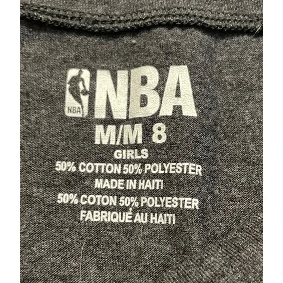 NBA San Antonio Spurs Basketball Girl Shirt, Size Youth Medium, Size 8 - Picture 4 of 4